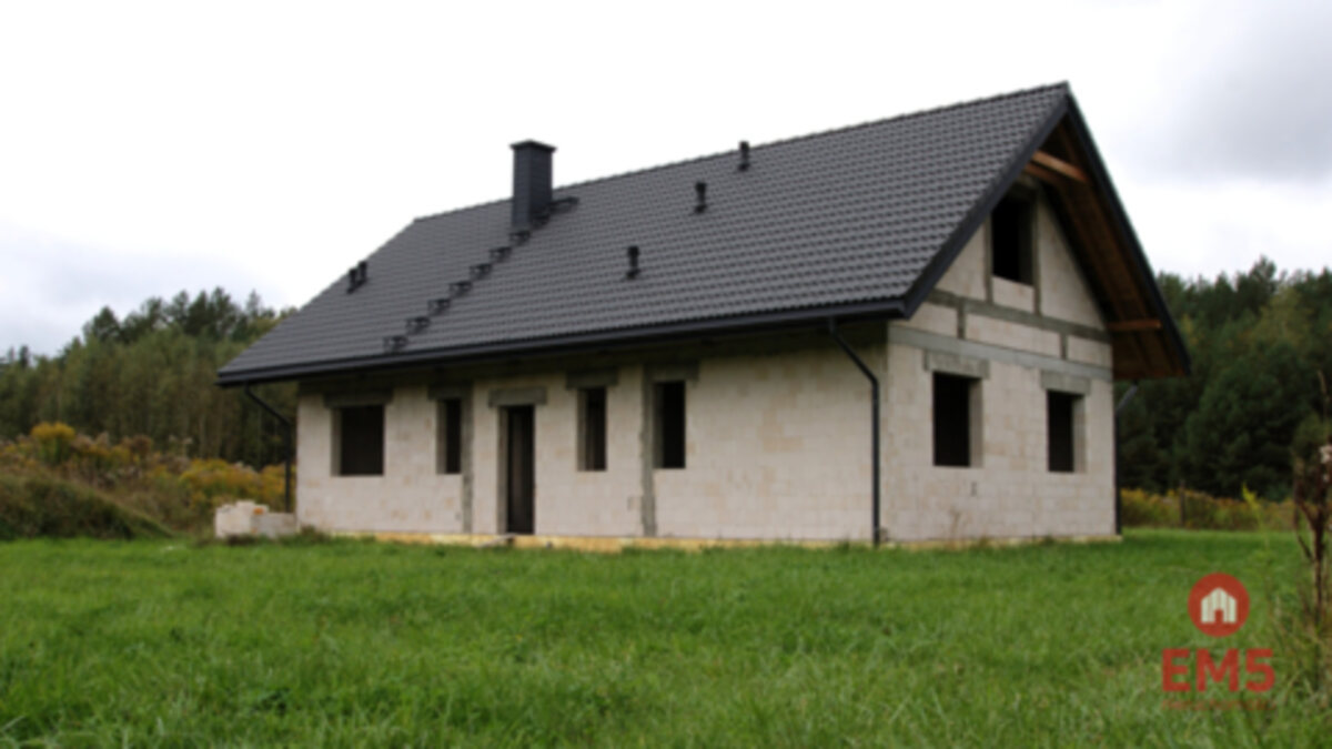 Dom w otoczeniu lasu | działka 2400 m² – Gródek – zdjęcie 1