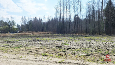 Działka budowlana pod lasem. 1085 m2