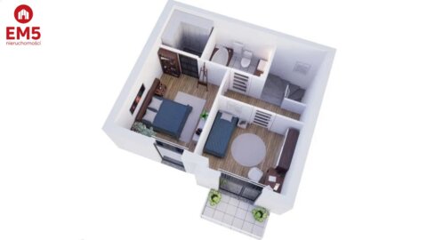 Dwupoziomowe mieszkanie z ogródkiem - Bez PCC