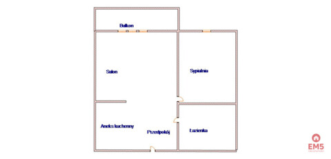 2- pokojowy apartament w Centrum!