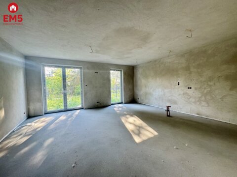 Nowoczesna szeregówka w Klepaczach.