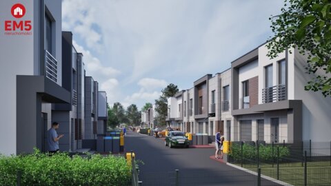 Dom szeregowy 125 m2,  Zaścianki