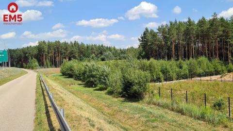działka 4500 m2 przy DK 8