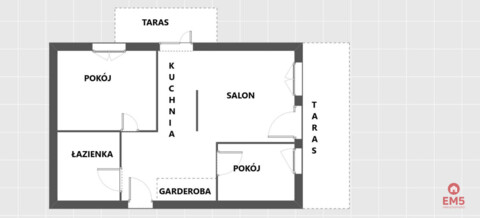 Nowe budownictwo  3 pokoje
