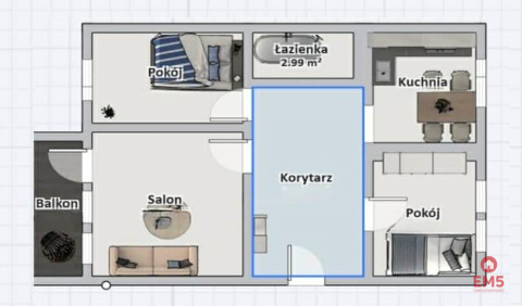 Ładne 3 pokoje Białostoczek 60m2