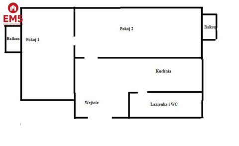 Przestronne 2 pokoje w Augustowie