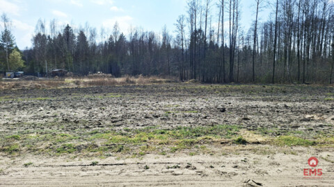 Działka budowlana pod lasem. 1085 m2