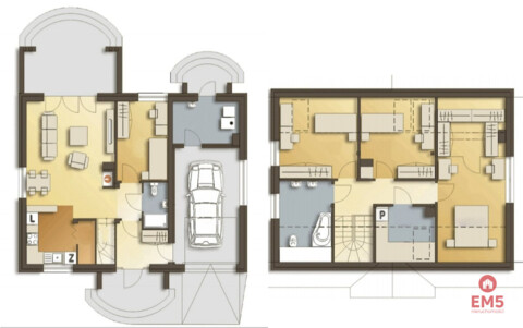 Dom w stanie surowym zamkniętym