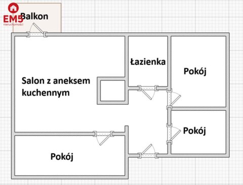 4 Pokoje na Wysokim Stoczku - Świeżo wykończone