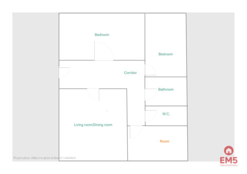 4 pokoje Słoneczny Stok