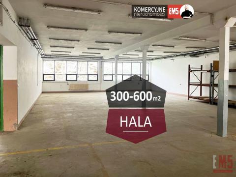 Hale 600 m2, 300 m2. Dogodna lokalizacja.