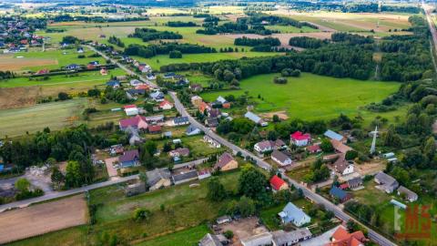 Działka pod lasem, blisko Białegostoku.