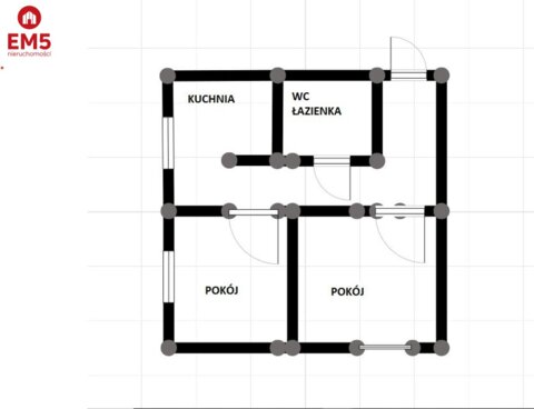 2 pokojowe mieszkanie os. Bojary