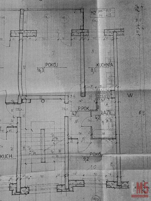 2 pokoje, po generalnym remoncie- 42,5 m2