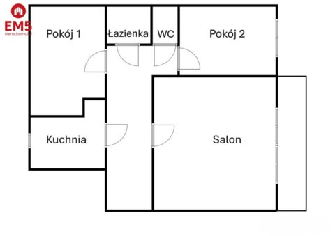 Przestronne 3-pokojowe mieszkanie blisko centrum!