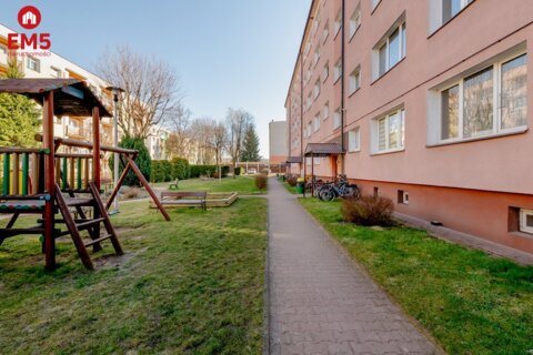 2 pokoje z balkonem, zamknięte osiedle