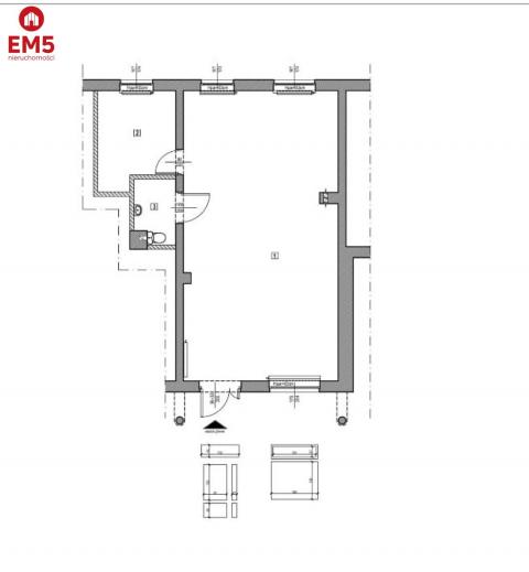 Wynajmę lokal 67,2 m2 pod działalność gospodarczą