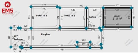 Mieszkanie 3 pok. parter Suwałki Centrum