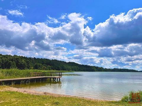 Działka budowlana, pierwsza linia, zacisze lasu.