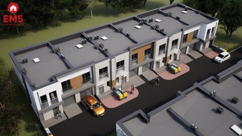 Dom szeregowy 125 m2,  Zaścianki