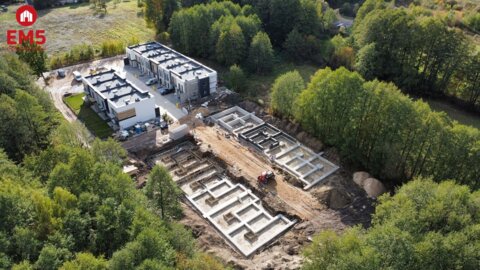 Dom szeregowy 125 m2,  Zaścianki