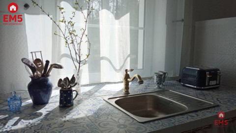 Dwa domy blisko jeziora – Serwy, gm. Płaska