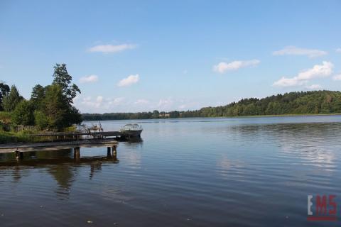 Działka Warmia plaża Jezioro Dąbrowa Mała