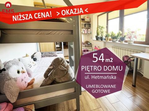 Piętro domu 54 m2 gotowe do wprowadzenia!