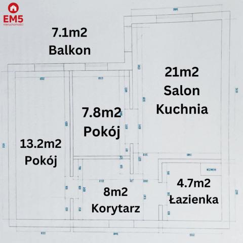 3 pokoje, 1 piętro, nowe budownictwo