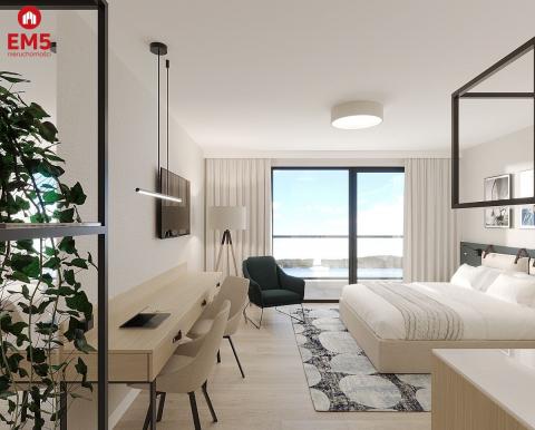 Ekskluzywny apartament z widokiem na jezioro.