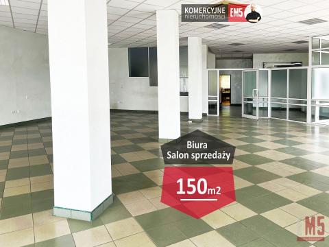 Salon sprzedaży, biura, hale.