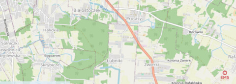 Działka pod lasem blisko Białegostoku