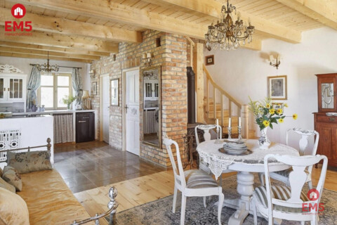 Dwa domy blisko jeziora – Serwy, gm. Płaska