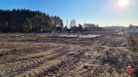 Działka 1000 m2, rozpoczęta inwestycja