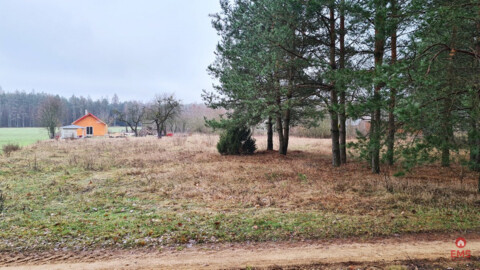 Działka 1743 m2, Pieńki