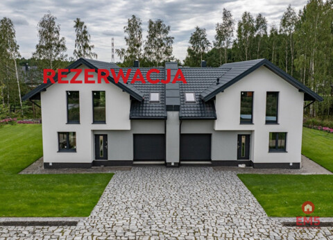 Nowoczesne domy w zabudowie bliźniaczej Olmonty