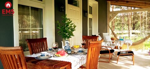 Dwa stylowe domy - 100m od jeziora Serwy