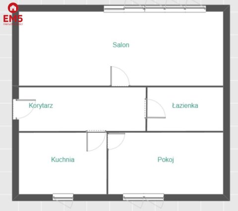 Dwa pokoje, duży balkon, os. Nowe Miasto