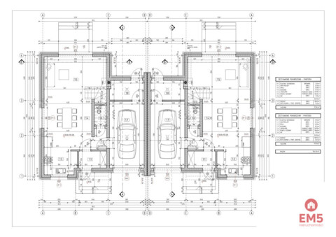 Nowoczesne domy w zabudowie bliźniaczej Olmonty
