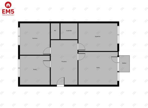 Mieszkanie 60 m2, na os. Białostoczek.