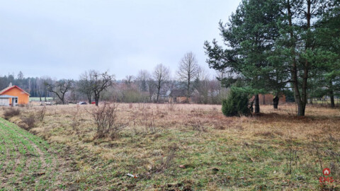 Działka 1743 m2, Pieńki