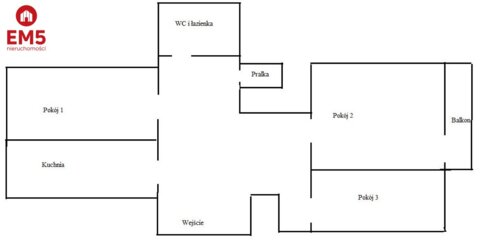 Mieszkanie 3 pokojowe parter w Augustowie