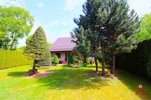 Dom z dużym ogrodem