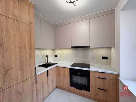 Nowoczesne 2-pokojowe mieszkanie z garderobą, osie