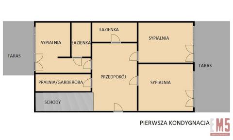 Apartament piętrowy z widokiem na jezioro Białe