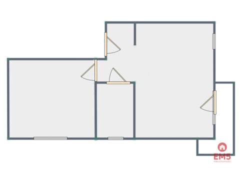 2 pokoje, z miejscem parkingowym