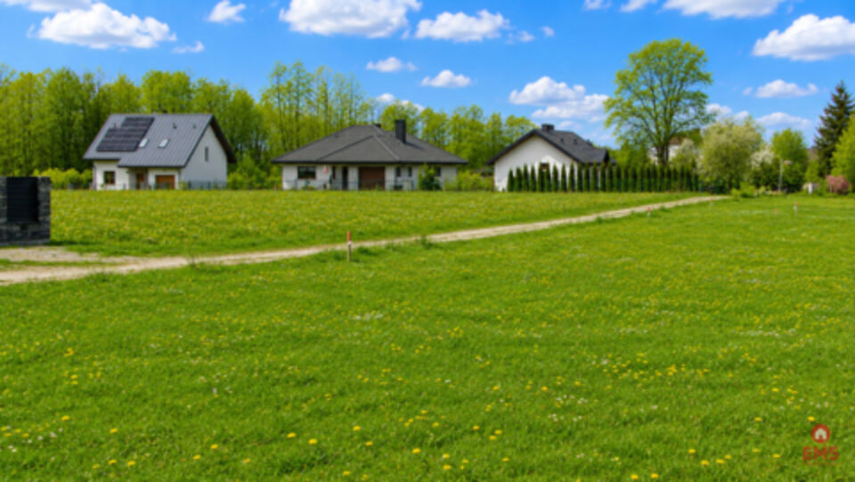 Działka budowlana 1000 m2, Tołcze