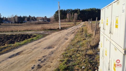 Działka 1000 m2, rozpoczęta inwestycja