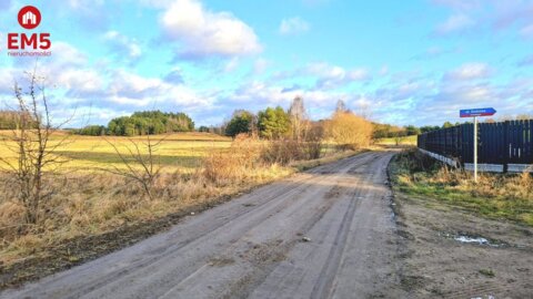 Działka 1400 m2 pod miastem