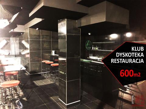 DYSKOTEKA RESTAURACJA KLUB  600m2